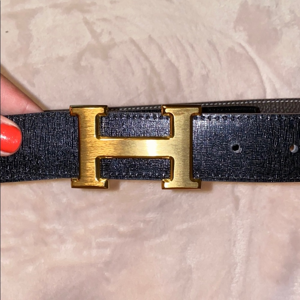 Hermès reversible belt